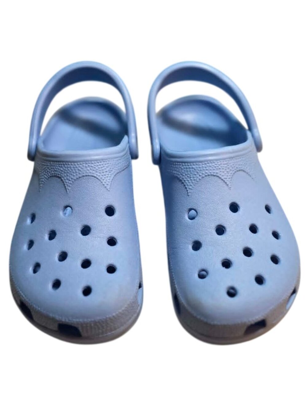 Crocs Classic Clogs Light Blue Comfort Shoes Women's 10-11 Men's 8-9